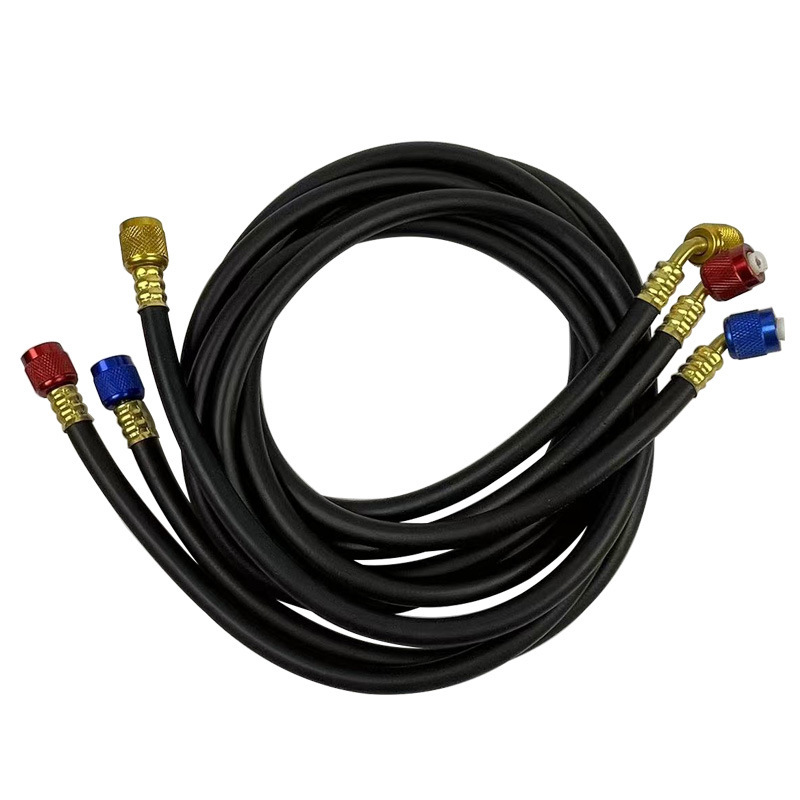 Black Air Conditioner Refrigerant Fluoride Pipe Three-Color Liquid Pipe R22 R134 R410A Refrigerant Liquid Pipe Fluoride