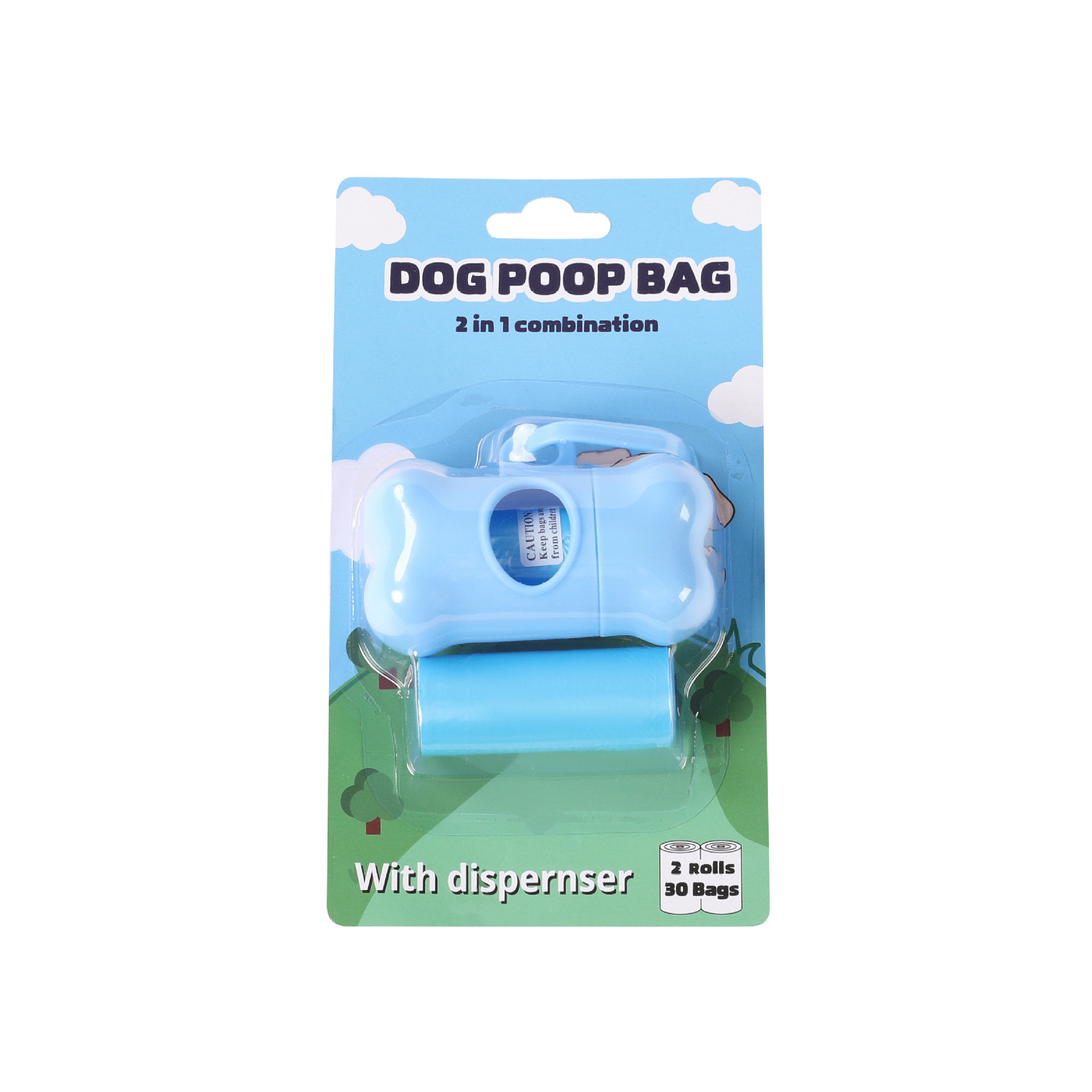 Transfronterizo en stock al por mayor 1,5 Bolsa de basura para mascotas de seda en caja bolsa de caca EPI bolsa de caca degradable bolsa de caca