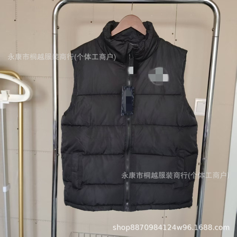 Ts Brand Cross-Border Trendy down Vest American Style Men's and Women's High-End Warm Stylish Thick Windproof Jacket Ts Brand Cross-Border Trendy down Vest American Style Men's and Women's High-End Warm Stylish Thick Windproof Jacket