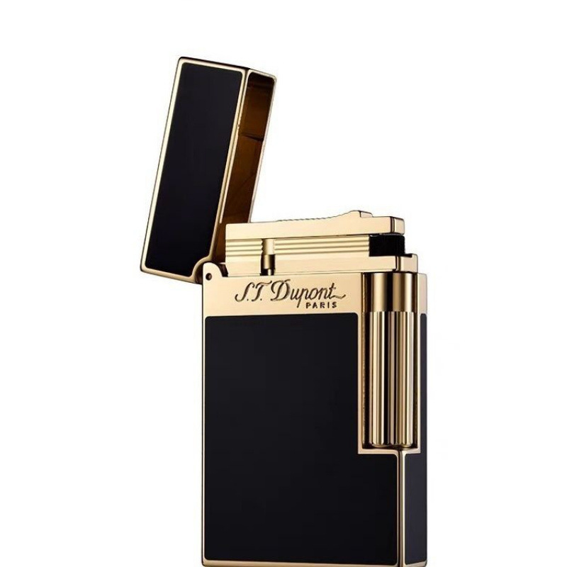 Original STD.upont Du Peng Langson encendedor de cobre puro polea lateral encendedor inflable regalo de alta gama para hombres