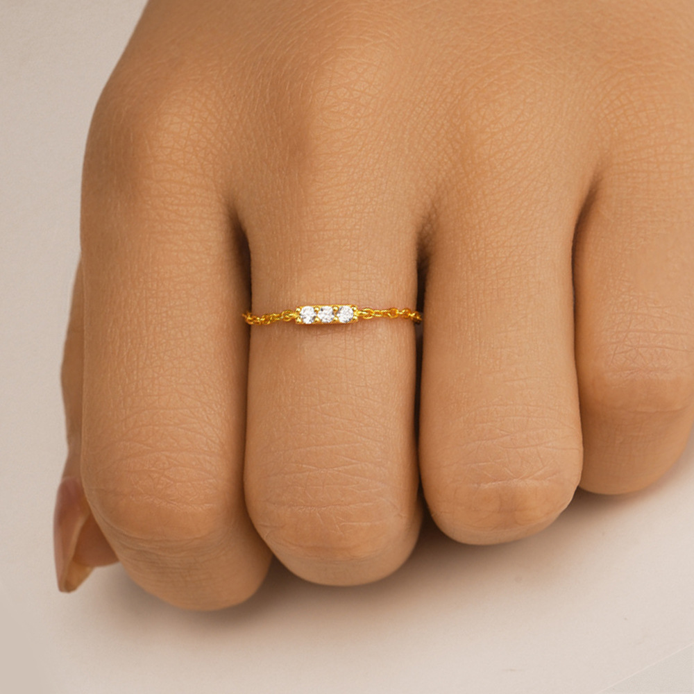 2g Weight Zircon Inlay Material Rings Classification Adjustable Ring Size 1 Piece Quantity Daily Occasion 925 Sterling Silver Material Geometric Pattern All Seasons Season Women's Gender Plating, Inlay Design IG Style Style 925 Sterling Silver Zircon Geometric Rings 925 Sterling Silver Rings 9