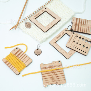 Knitting needle gauge/ wpi ë�����������ܶȳ� ë���y������