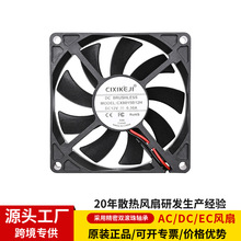 Դͷ����8015ɢ�ȷ���PWM���ٱ���12V����˫����8CM���������