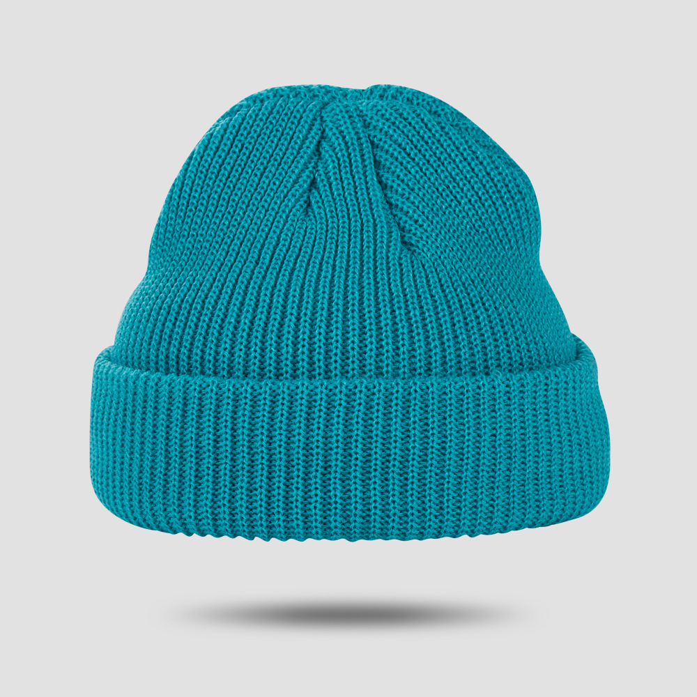 Exclusivo Para Productos De Punto Cruzado Sombrero De Punto De Color Sólido Para Mujer Otoño E Invierno Cálido Todo A Juego Gorro De Lana De Estilo Coreano Gorra De Hombre De Moda display picture 8