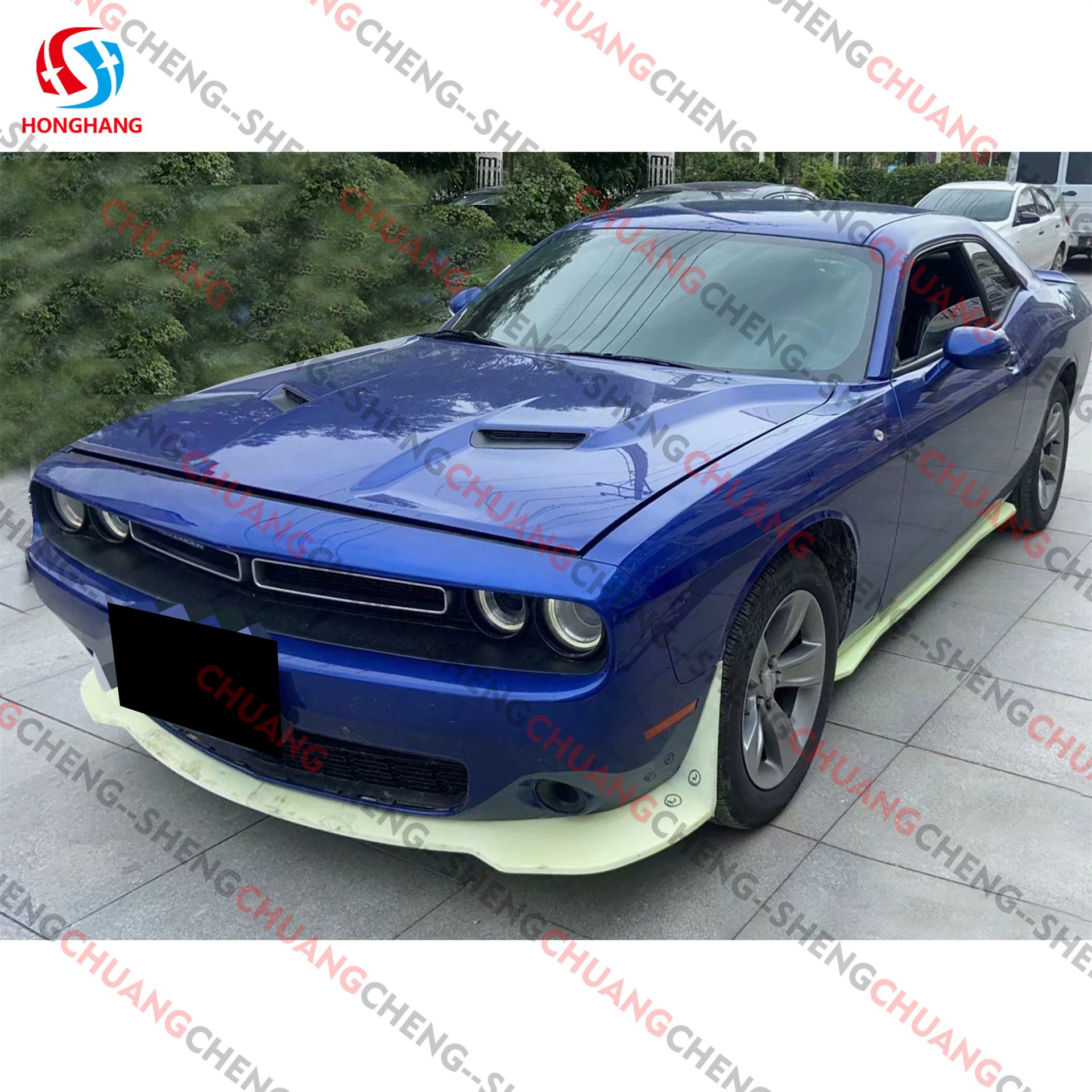 Подходит для Dodge Challenger SRT 2011 и позже, доработанный порог, интегрированный боковой спойлер, небольшой окружной элемент