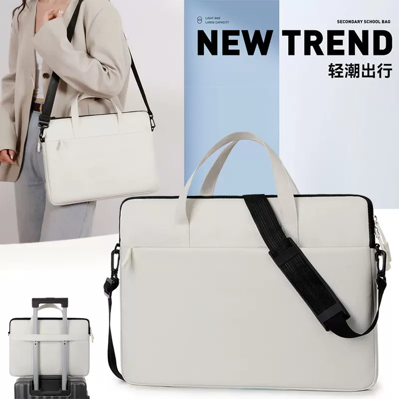 手提笔记本电脑包13寸14寸15.6寸内胆包包可印logo公文包商务背包