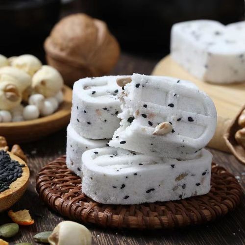 Sihuameng-Xylitol Nuts Poria Bazhen Cake Gorgon Yam Barley Meal Replacement Coarse Grains 200g/bag