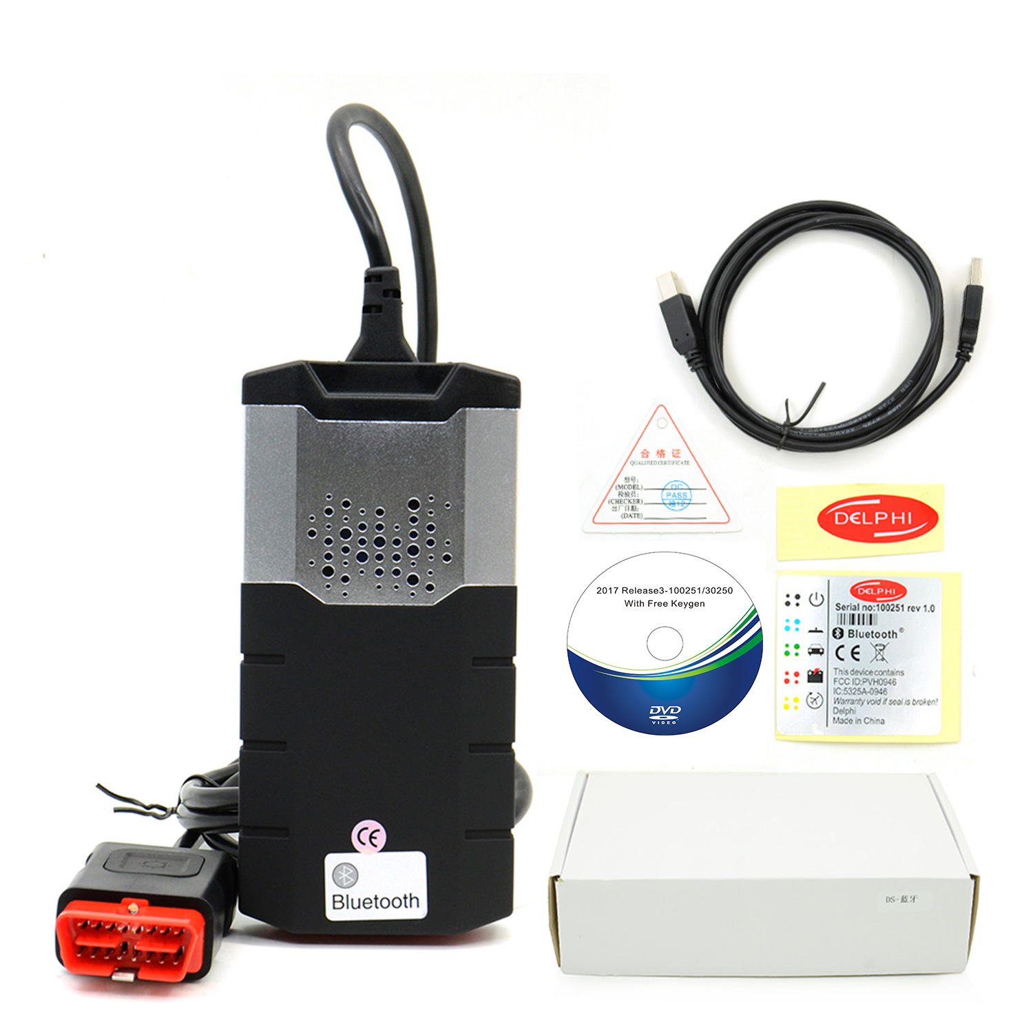 V9.0 ds VD150E OBD New VCI CDP TCS bluetooth双板蓝牙V2021.11