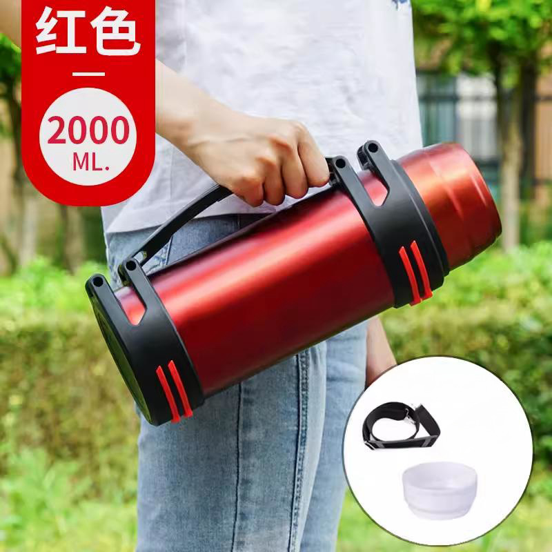 不锈钢保温壶户外大容量保温杯男女便携车载水壶工地家用暖瓶水杯|undefined