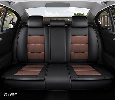 Car Seat Cushion Four Seasons Universal Full Coverage Leather