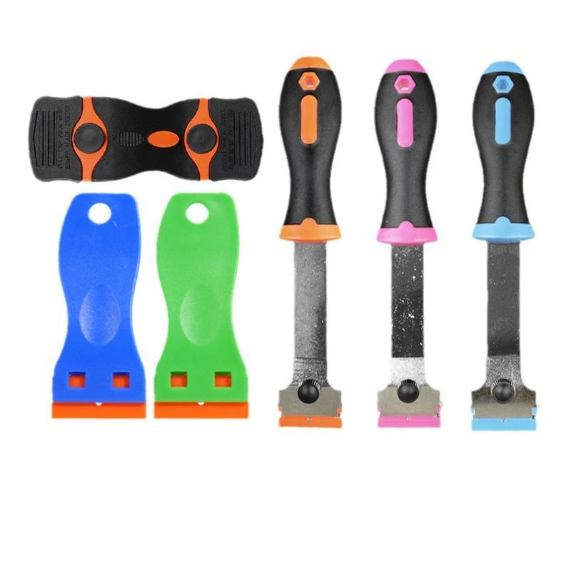 Фабрика спот многофункциональная очистка от клея маленький лопатка автомобильный пленочный инструмент толкатель стеклянный шпатель с одной головкой двойной головкой