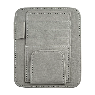 Clip Card Business Card Id | Car Glasses Clip/Bill Clip - gray-lychee-pattern