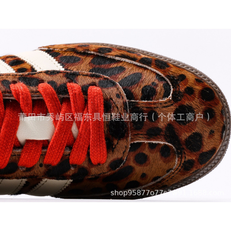 adidas Samba OG Preloved Red Leopard JI2734