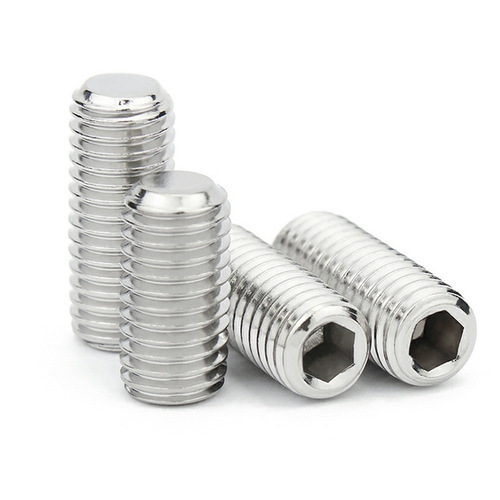 304 stainless steel concave end hexagonal set screw M1.6-M16 Top screw machine meter limit DIN916