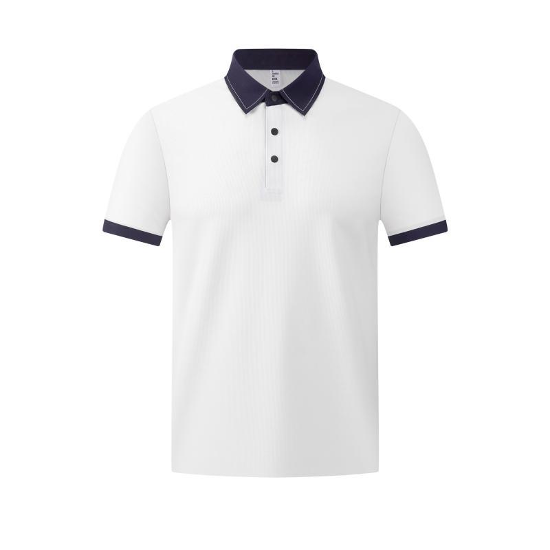 Camiseta de polo de tamaño grande personalizada camiseta transfronteriza ropa de trabajo camiseta cultural bordada logotipo impresa nylon ropa de trabajo de manga corta personalizada