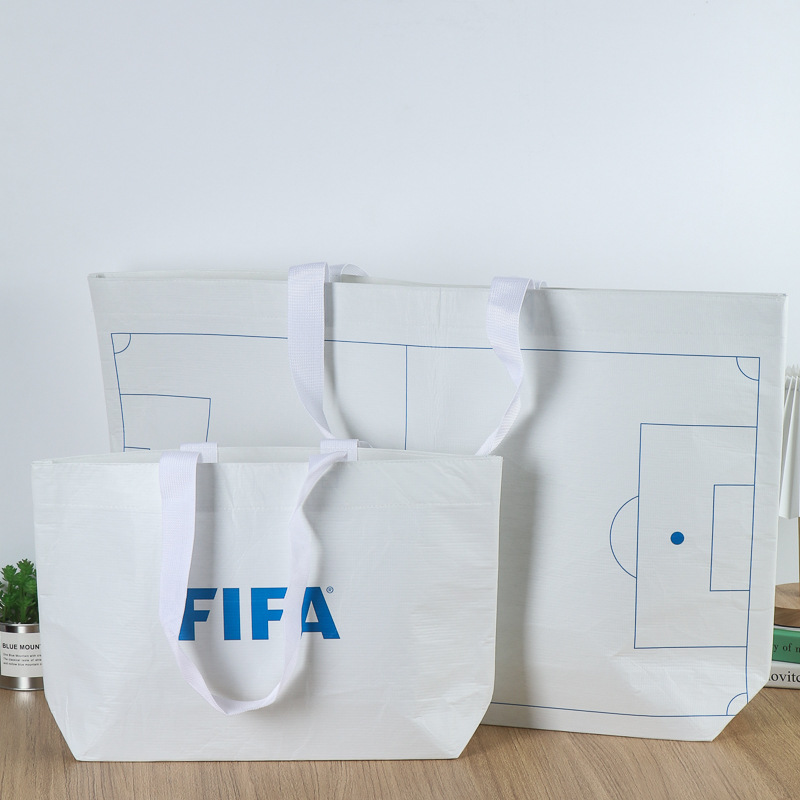 丽新布袋厂家可定 做回收覆膜丽新布袋无纺布礼品手提袋定 制