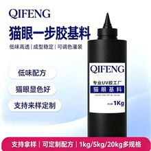 欧盟无HEMA无TPO猫眼一步胶 UV 基料美甲原料 CPSR 代工源头工厂