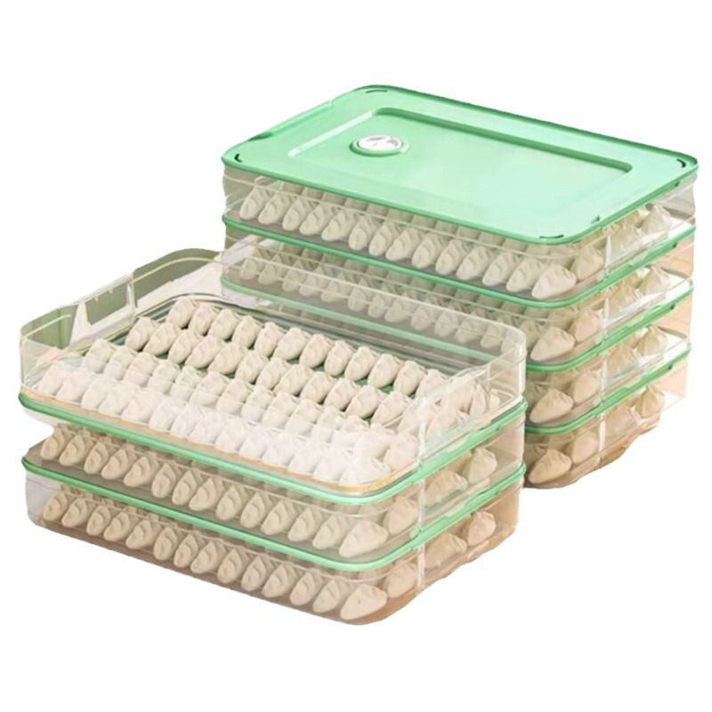 餃子箱家庭用キッチン冷蔵庫収納ボックスワンタン保存箱急速冷凍冷凍整理神|undefined