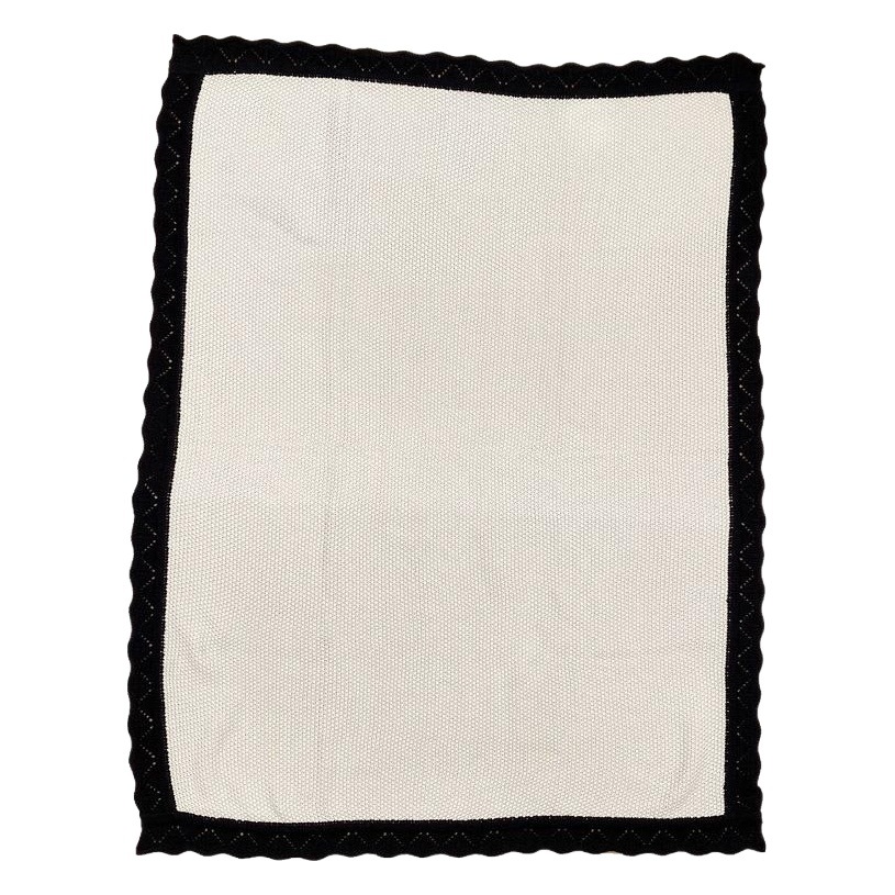 INS Foreign Trade Norway Nordic Baby Cotton Knitted Blanket Baby Blanket Push Car Blanket Baby Blanket Line Blanket