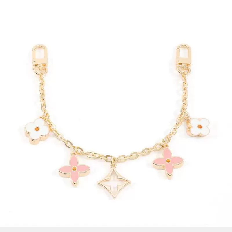 Bag accessory, four-leaf clover, high-quality style, does not fade