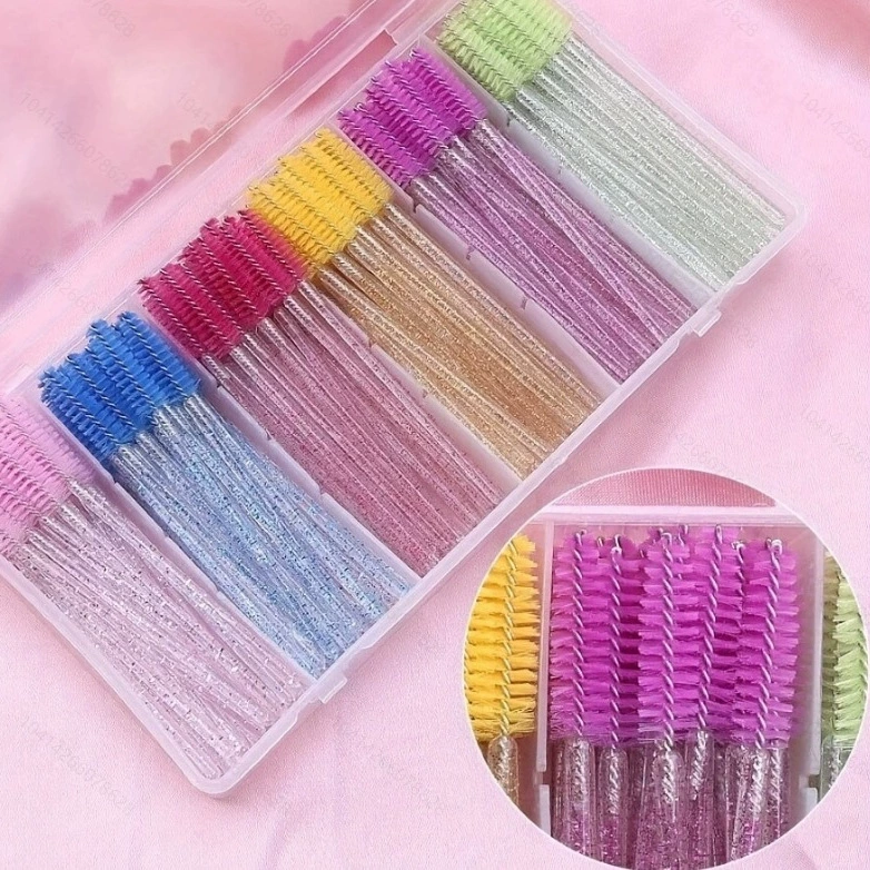 Disposable curly brush for eyelashes, tools set, (Physicals)
