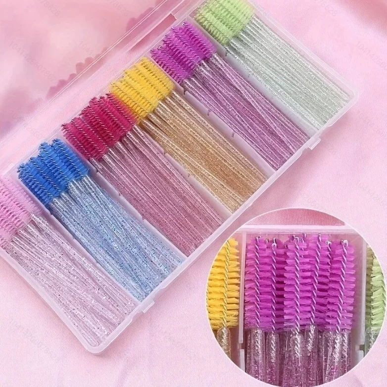 Disposable curly brush for eyelashes, tools set, (Physicals)