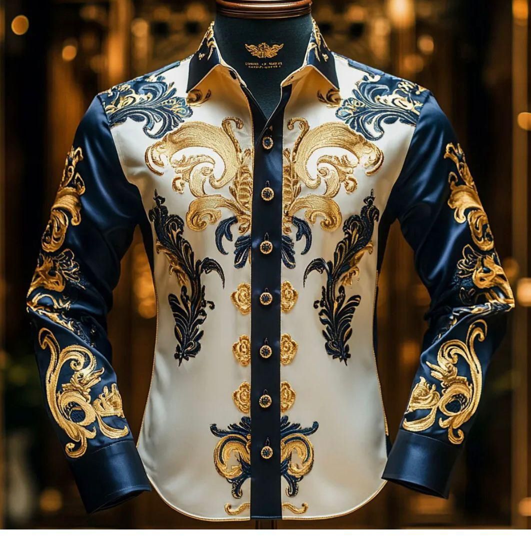 AliExpress Amazon comercio exterior transfronterizo 2025 nueva camisa casual de manga larga para hombre de todo fósforo MB12