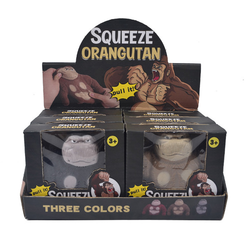 Internet celebrity sand gorilla toy pinching and stretching decompression sand bag deformation patting vent decompression toy