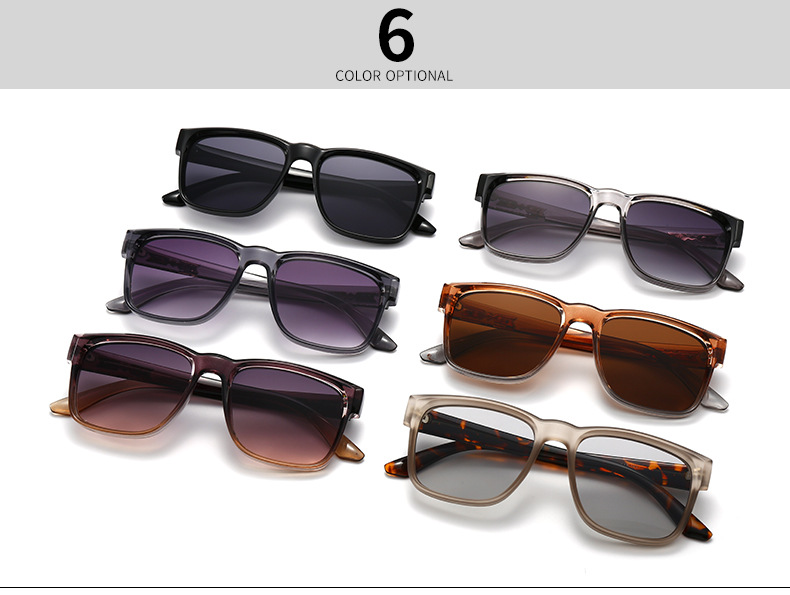 Cross-border Miami beach sunglasses rice nails European and American street photography ins net red model square sunglasses men's 3608_voghion.com