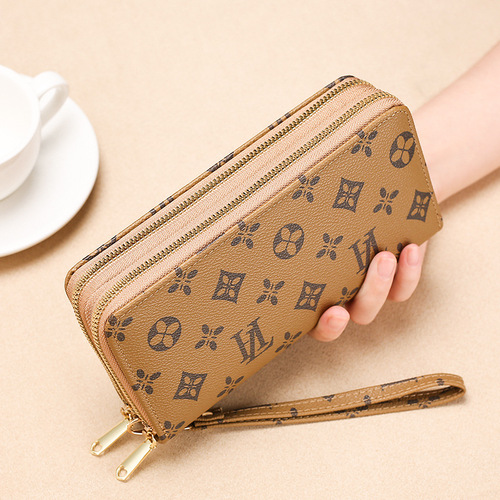 Women's Wallet  New Long Style Girls Wallet Fashion Double-layer Zipper Large Capacity Wallet Wallet Women