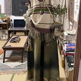 日系复古秋季游牧风针织衫马甲女宽松叠穿外搭小众设计感毛衣背心