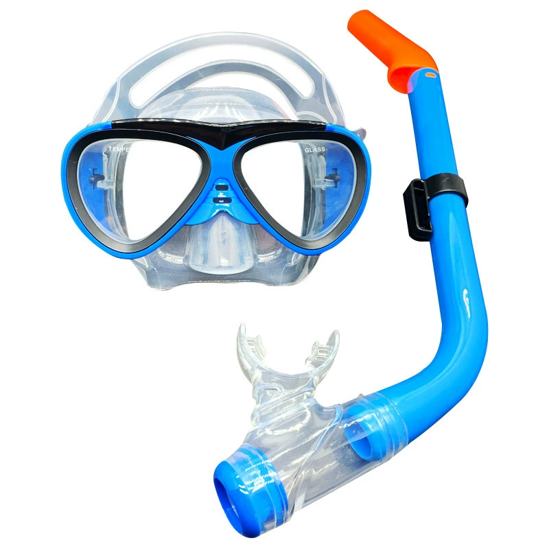 Children's silicone respiratory straw, set