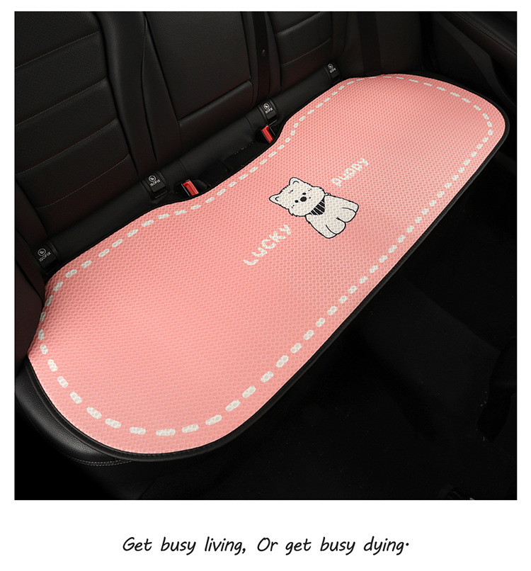 Car seat cushion for all seasons, goddess-style seat pad, summer breathable and ventilated seat cover, high-end non-slip new seat cover