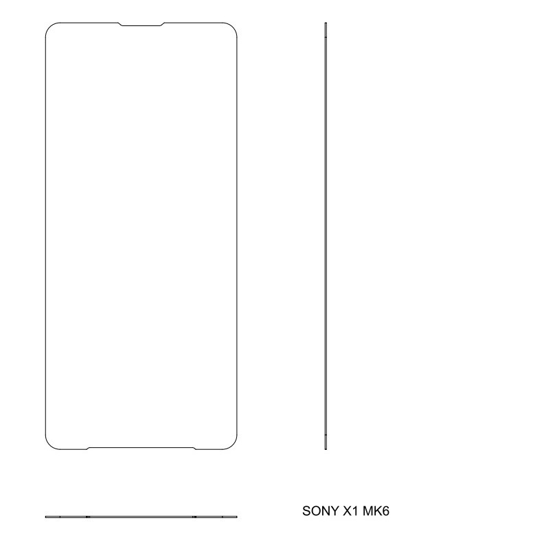 Aplicable a Sony xperia1Mark6 película protector de pantalla de teléfono celular película endurecida de pantalla completa niebla esmerilado película anti-peep