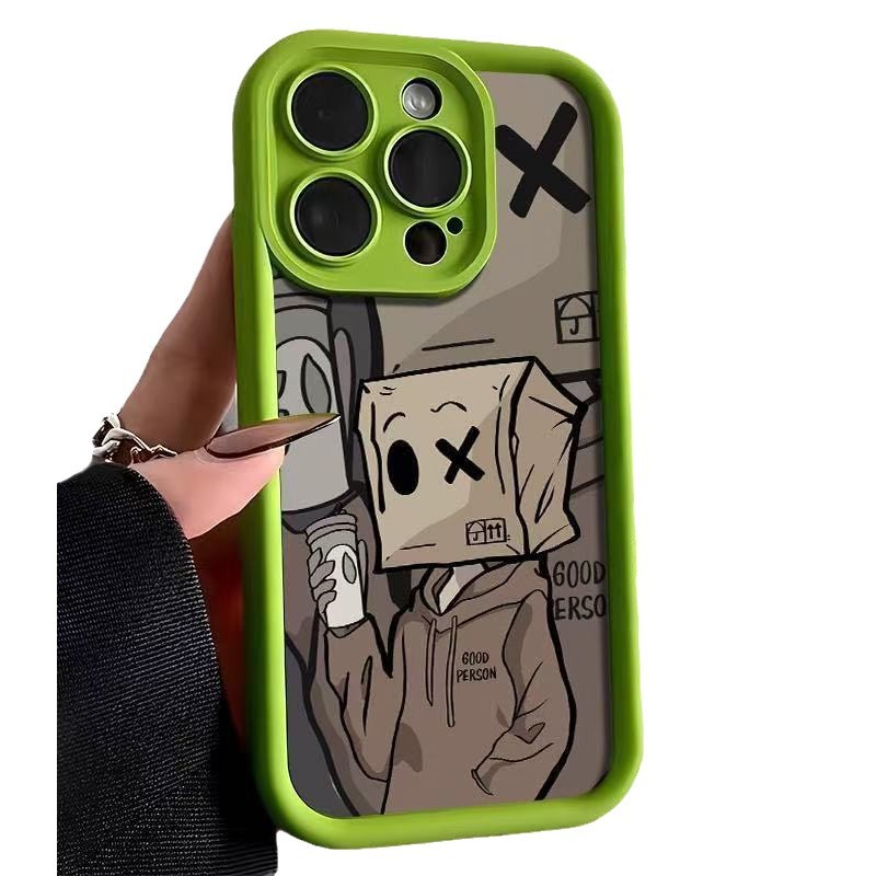 Funda para la cabeza, caja para teléfono móvil Apple 16 iphone15promax Europa y América 13/12/14 todo incluido anti-caída