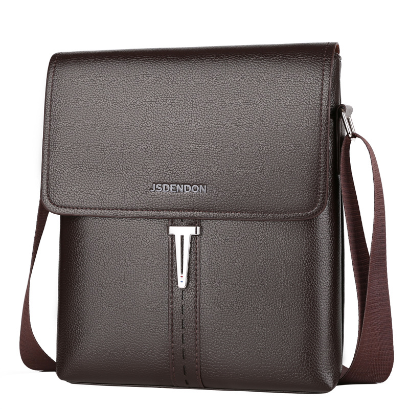 Unisex Shoulder Bag 2023 New Casual Men's Bag Soft Leather Texture Business Backpack Crossbody Bag Large Capacity Travel Bag