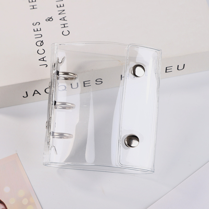 Explosiones transfronterizas a8m5 color transparente libro de cuadros de pvc libro de cuadros de fotos pegatinas de álbumes de fotos almacenar tarjetas