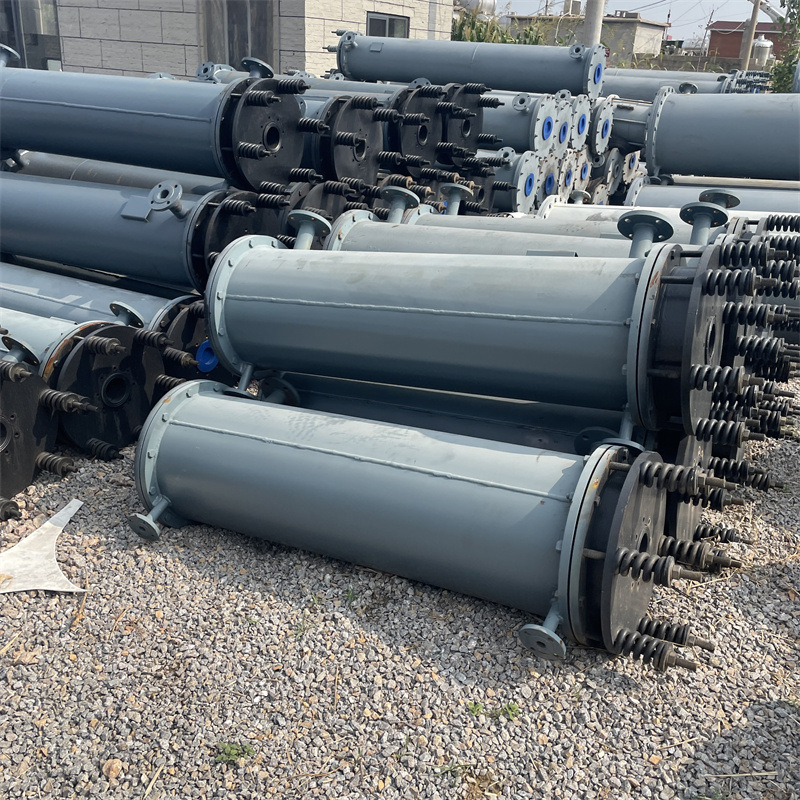 回收二手石墨冷凝器  化工真空冷却设备 二手工业冷凝器