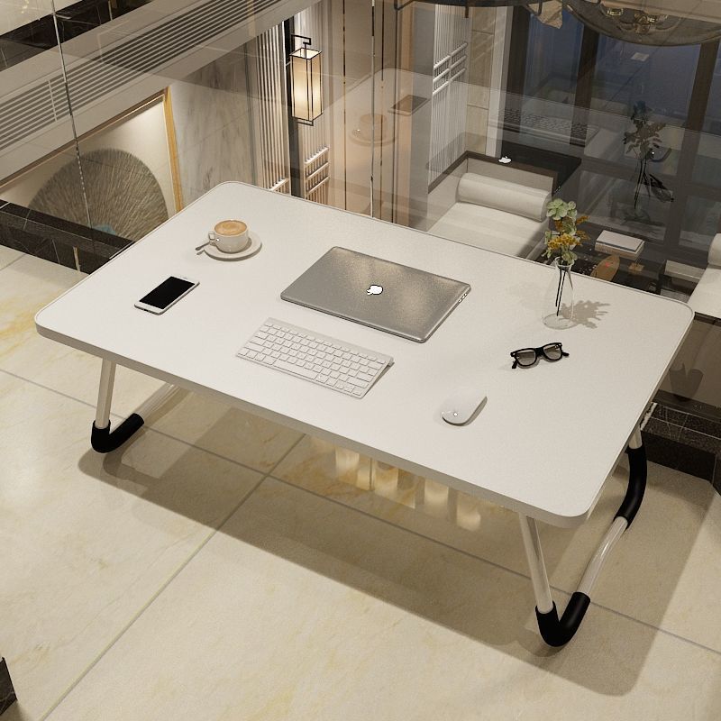 Bed small table simple dormitory student desk bedroom multifunctional foldable mobile large desk home