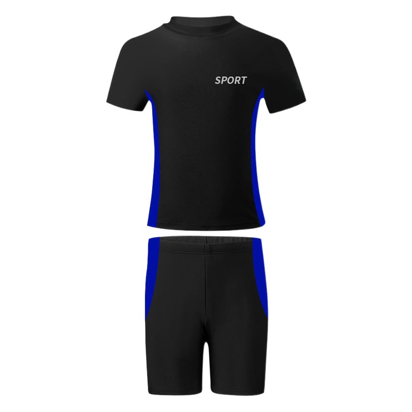 Traje de baño para niños Huurun traje de baño de entrenamiento de dos piezas para niños medianos y grandes para niños traje de baño para niños 2022 nuevo traje de secado rápido