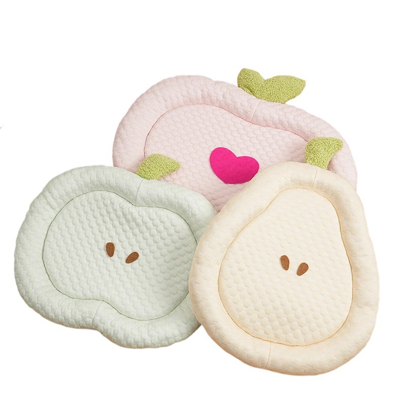 Perrera serie de frutas cojín fresco cojín suave cojín fresco cojín para perros peluche perro pequeño verano transpirable cama para mascotas