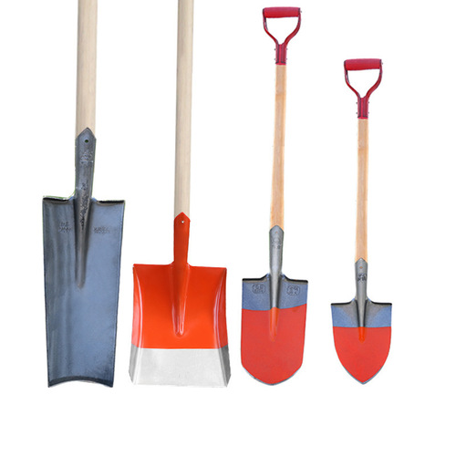 Steel shovel thickened shovel outdoor shovel manganese steel shovel digging tool agricultural tree planting shovel wooden handle gardening shovel manufacturer