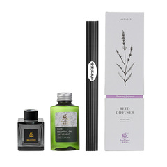 Fireless Aroma Set Senfuyu Hotel Club Household Indoor Air Freshener Odor Removal Lemon Scent Long Lasting 