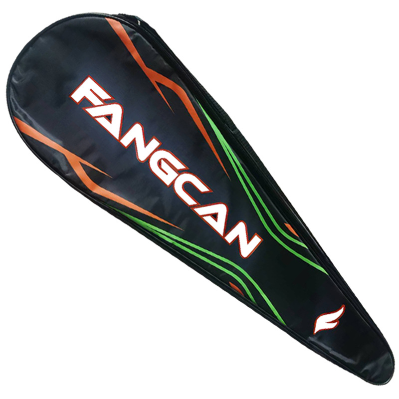 Cubierta de la raqueta de tela Oxford bolsa de raqueta de bádminton 2 piezas forro de tela no tejida FANGCAN cuadrado puede bolsa de productos genuinos bolsa de raqueta