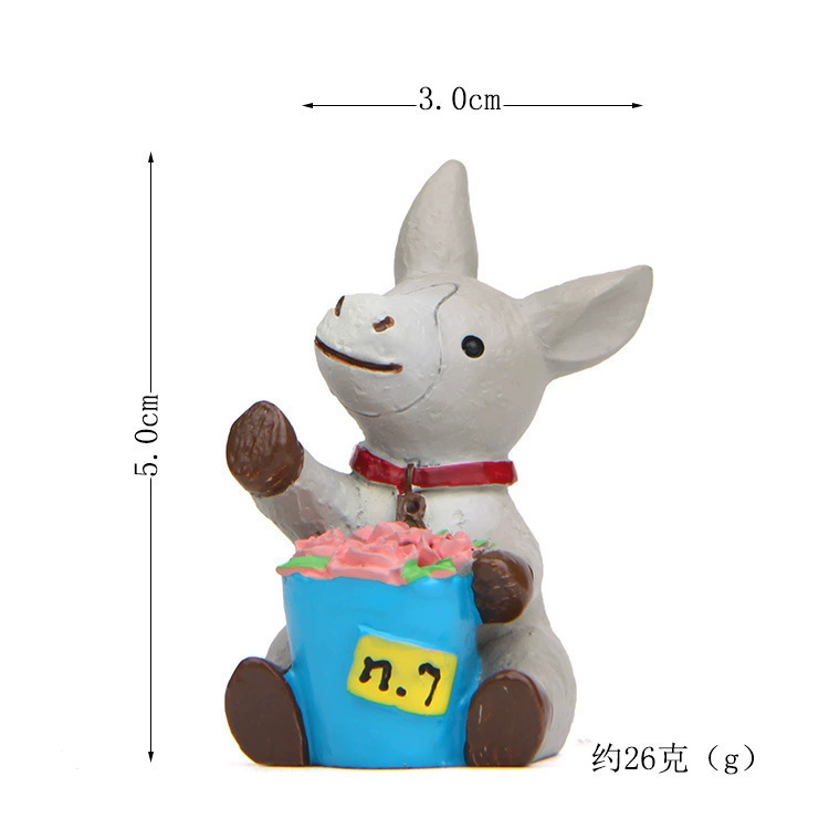 Japanese -style grocery horticultural polym flesh flower plug -in plug -in shooting props can be used as a refrigerator sticker desktop decoration summary