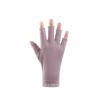 Gloves, summer short thin comfortable fashionable sports set, sun protection, fingerless