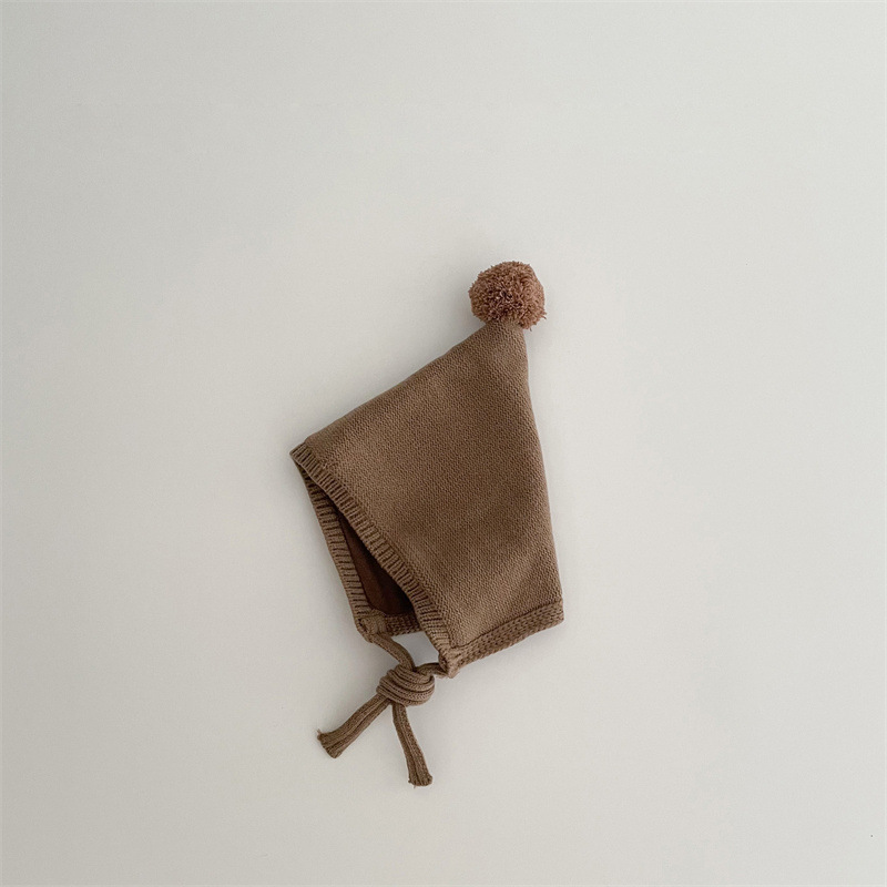 02_毛球尖尖帽卡其