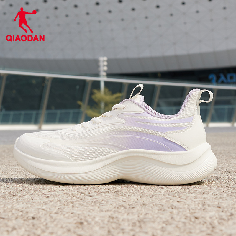 Jordan Yue Elastic Running Shoes Sports Shoes 2026 Autumn and Winter New Mesh Breathable Running Shoes Lightweight Shock Absorbing Soft Sole Women's Shoes