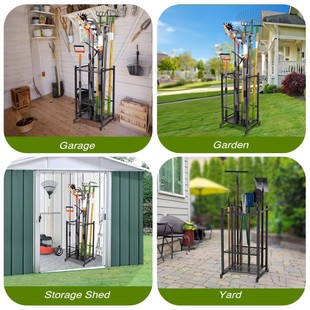 Amazon Garden Cleaning Tools Storage Rack Farm Tools Finishing Tool Rack Multi-Purpose Farm Shovel Storage Rack