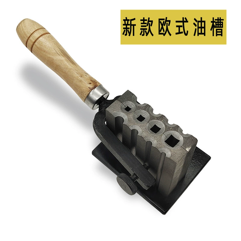 Большой масляный бак в европейском стиле форма для расплавленного золота и серебряных блоков, Токарный Железный резервуар с перевернутой полосой для литья золота, инструмент для изготовления ювелирных изделий